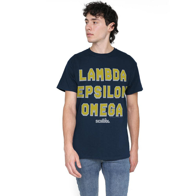 Navy - Lifestyle - Old School Mens Fraternity T-Shirt