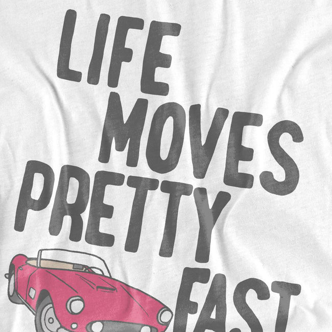 White - Pack Shot - Ferris Bueller´s Day Off Mens Slow Down T-Shirt
