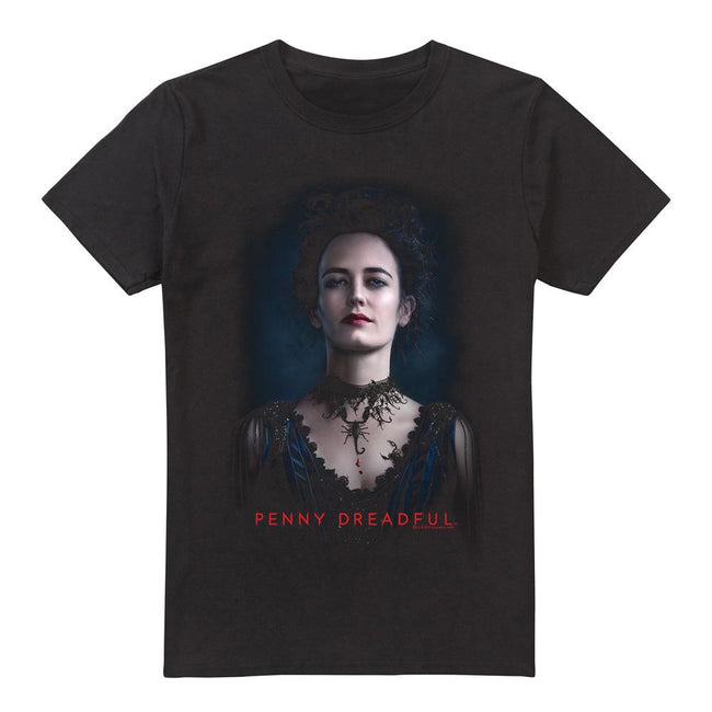 Black - Front - Penny Dreadful Mens Vanessa T-Shirt