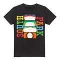 Black - Front - South Park Mens Eyes T-Shirt