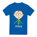 Royal Blue - Front - South Park Mens Mkay Mr Mackey T-Shirt