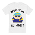 White - Front - South Park Mens Respect T-Shirt