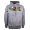 Sports Grey - Front - Marvel Mens Characters Logo Hoodie