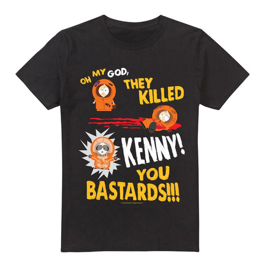 Black - Front - South Park Mens Dead Kenny T-Shirt