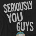 Black - Side - South Park Mens I´m Seriously T-Shirt