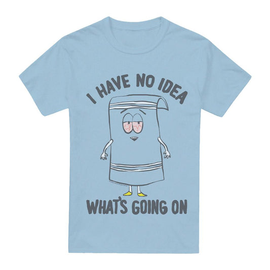 Light Blue - Front - South Park Mens Towelie T-Shirt