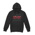 Black - Front - AC-DC Mens Black Ice Hoodie