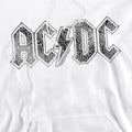 White - Side - AC-DC Mens Paisley Logo Hoodie