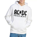 White - Lifestyle - AC-DC Mens Back In Black Hoodie