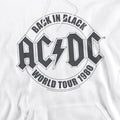 White - Pack Shot - AC-DC Mens Tour Emblem Hoodie