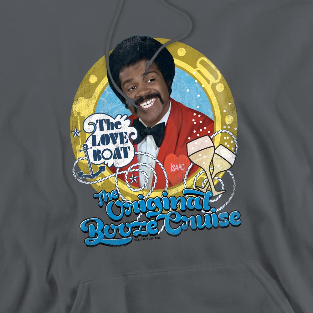 Charcoal - Pack Shot - The Love Boat Mens Original Booze Cruise Hoodie