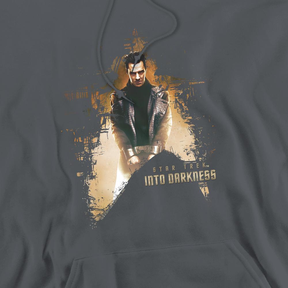 Charcoal - Pack Shot - Star Trek: Into Darkness Mens Dark Villain Hoodie