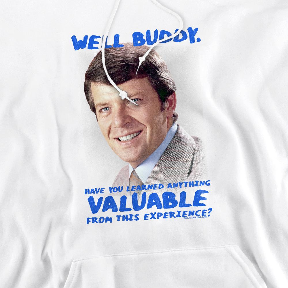 White - Pack Shot - The Brady Bunch Mens Buddy Hoodie