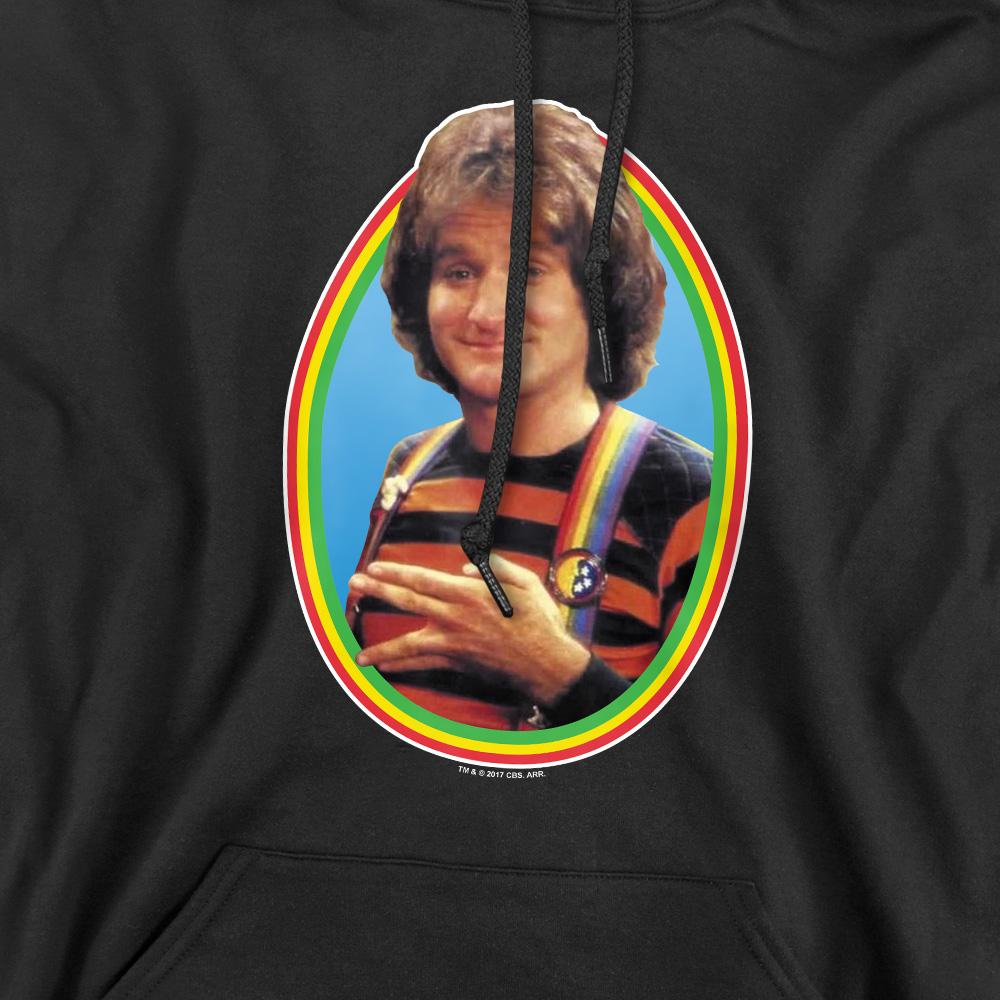 Black - Pack Shot - Mork And Mindy Mens Hoodie