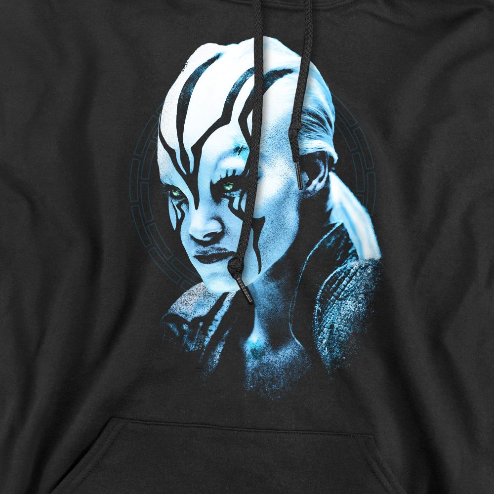 Black - Pack Shot - Star Trek Beyond Mens Jaylah Burst Hoodie