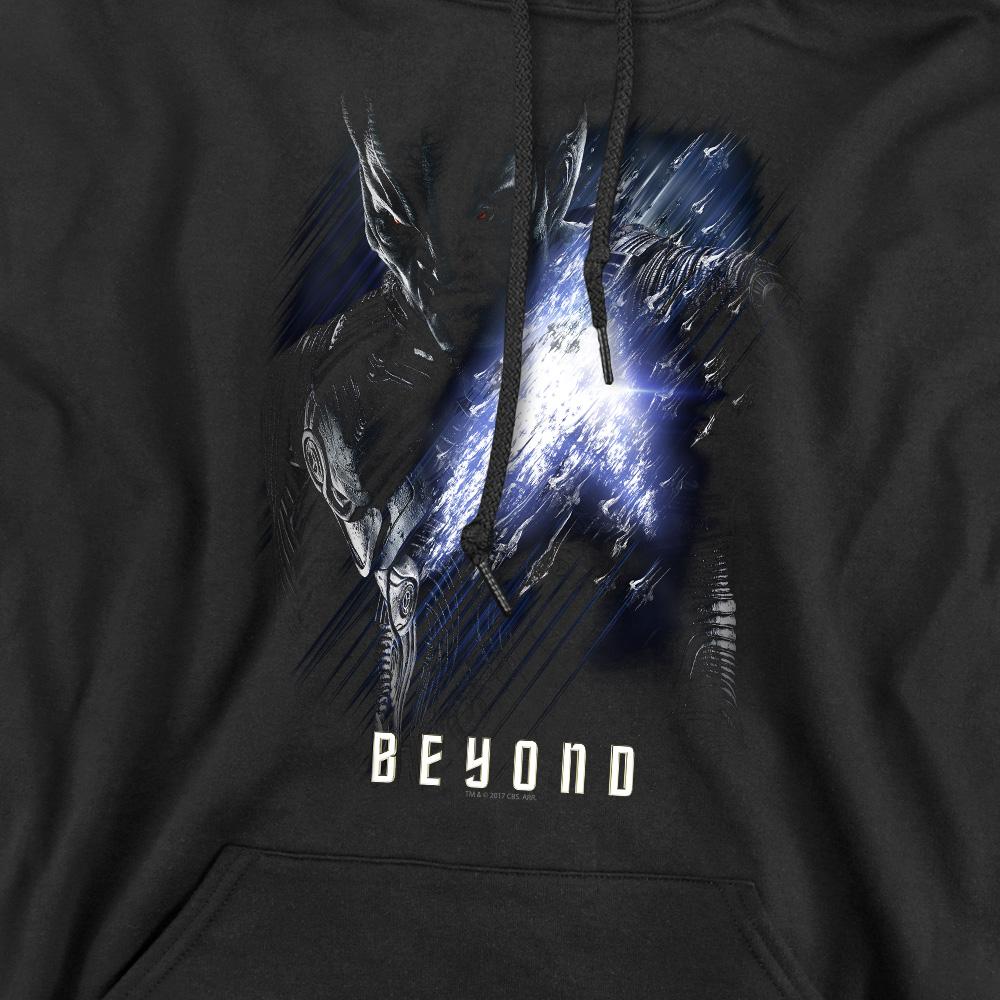Black - Pack Shot - Star Trek Beyond Mens Krall Poster Hoodie