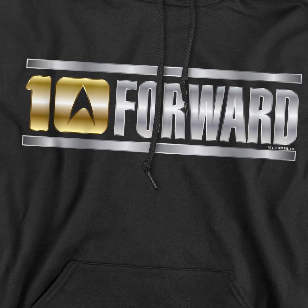 Black - Pack Shot - Star Trek Mens Ten Forward Hoodie