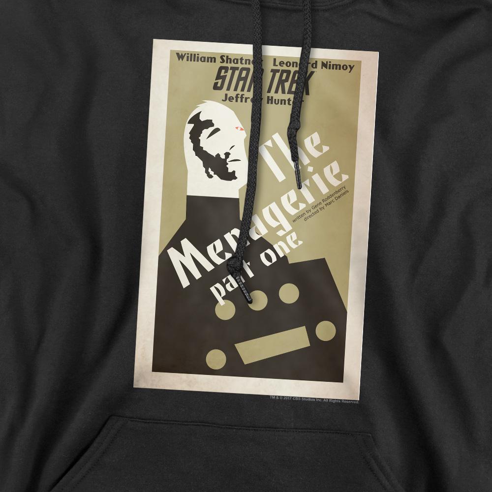 Black - Pack Shot - Star Trek Mens The Original Series Episode 11 Hoodie