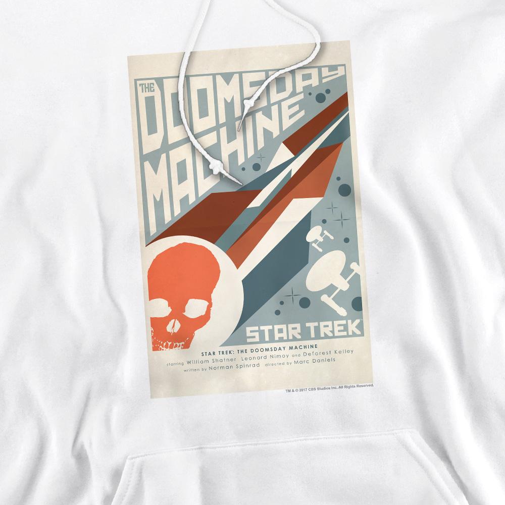 White - Pack Shot - Star Trek Mens The Original Series Episode 35 Hoodie