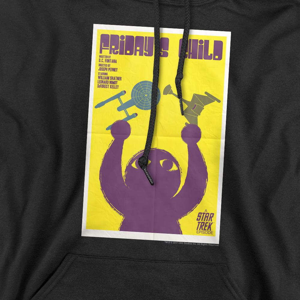 Black - Pack Shot - Star Trek Mens The Original Series Episode 40 Hoodie