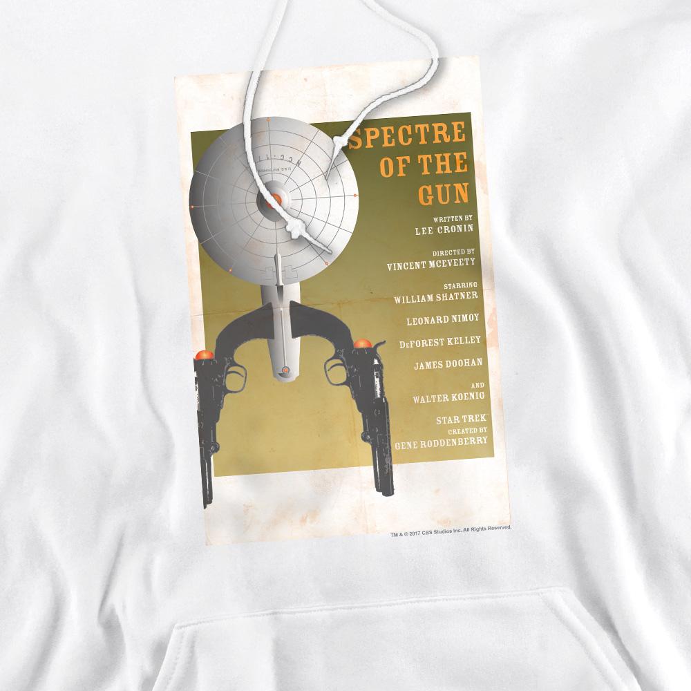 White - Pack Shot - Star Trek Mens The Original Series Episode 61 Hoodie