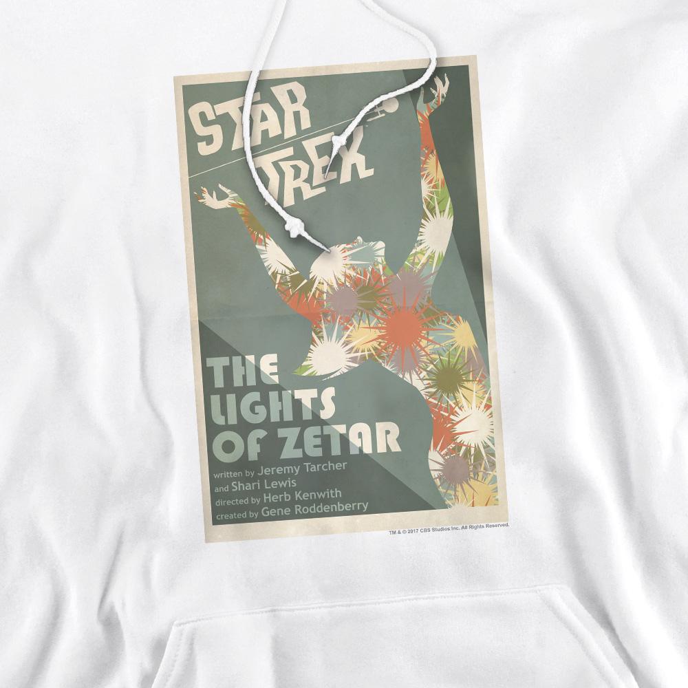 White - Pack Shot - Star Trek Mens The Original Series Episode 73 Hoodie