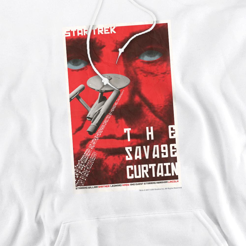 White - Pack Shot - Star Trek Mens The Original Series Episode 77 Hoodie