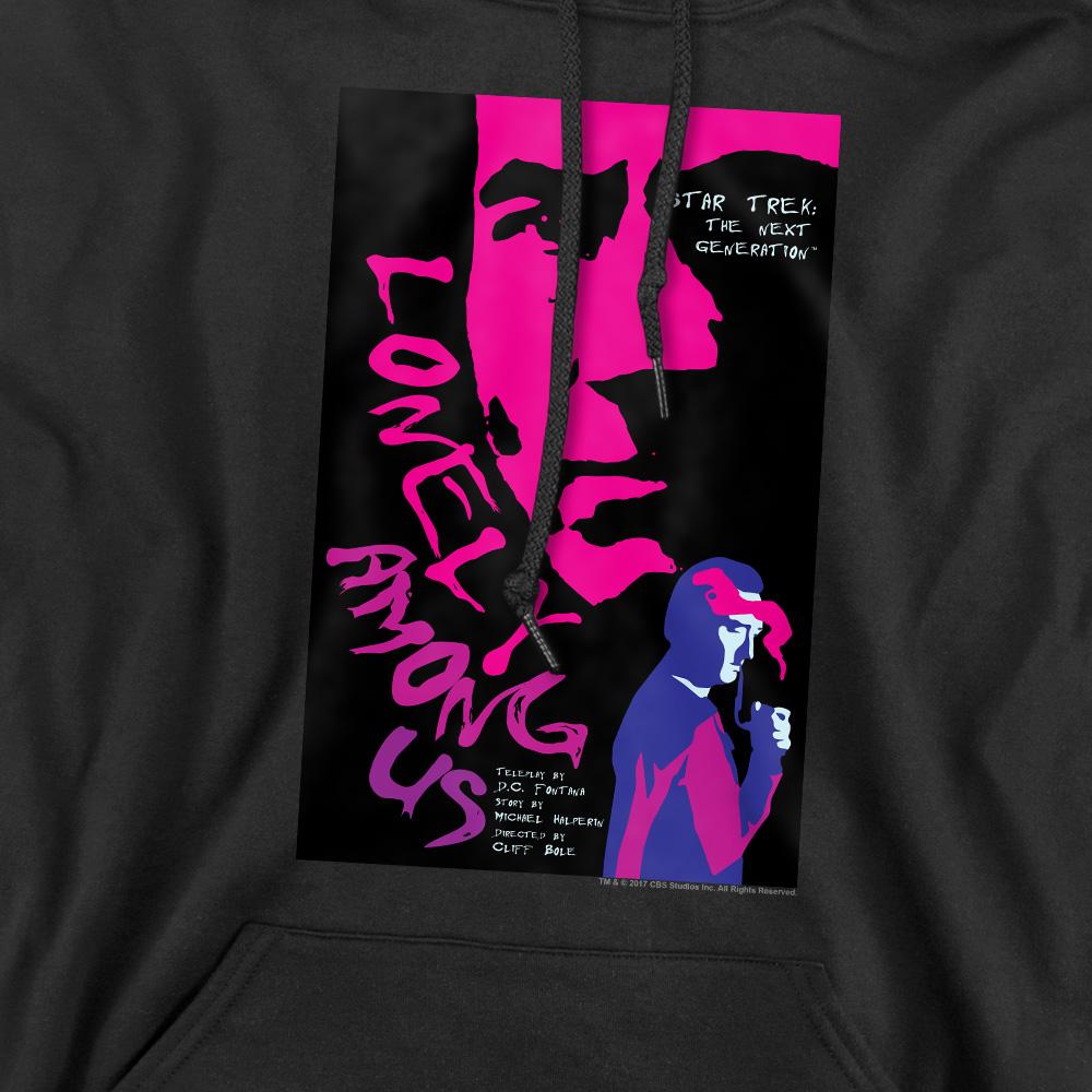 Black - Pack Shot - Star Trek Mens The Next Generation Season 1 Episode 7 Hoodie