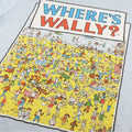 Sky Blue - Side - Wheres Wally? Mens Beach T-Shirt