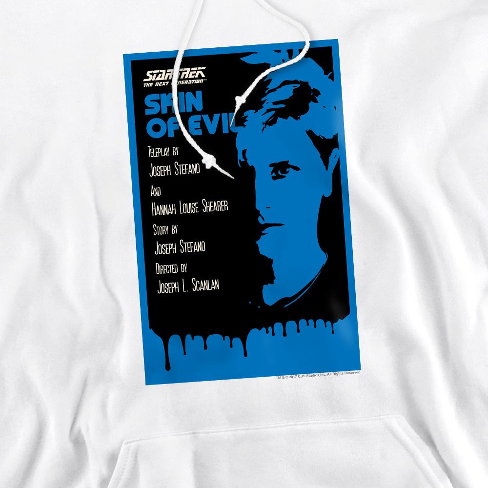 White - Pack Shot - Star Trek Mens The Next Generation Season 1 Episode 23 Hoodie