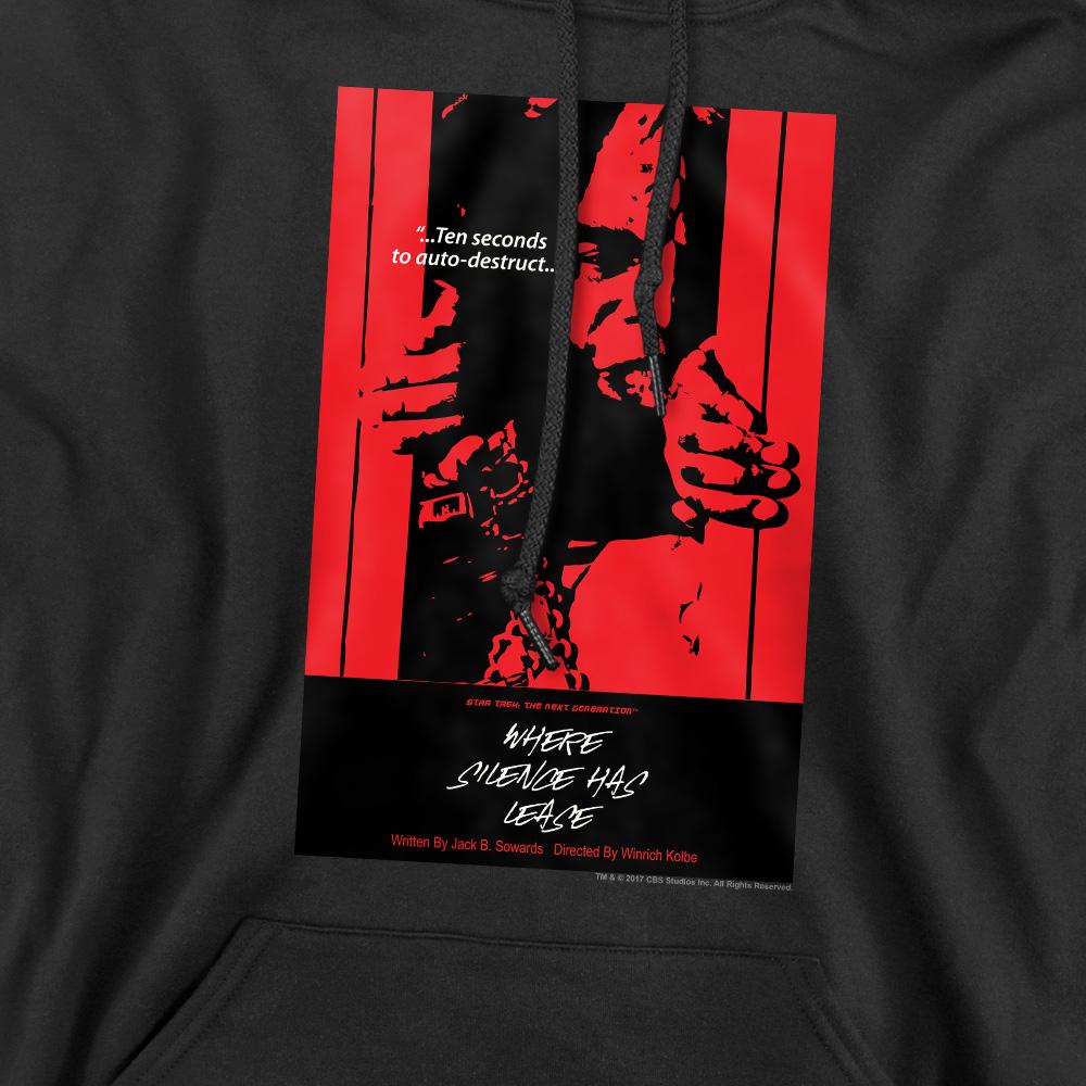 Black - Pack Shot - Star Trek Mens The Next Generation Season 2 Episode 2 Hoodie