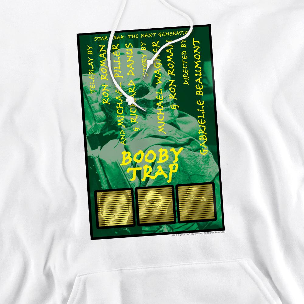 White - Pack Shot - Star Trek Mens The Next Generation Season 3 Episode 6 Hoodie