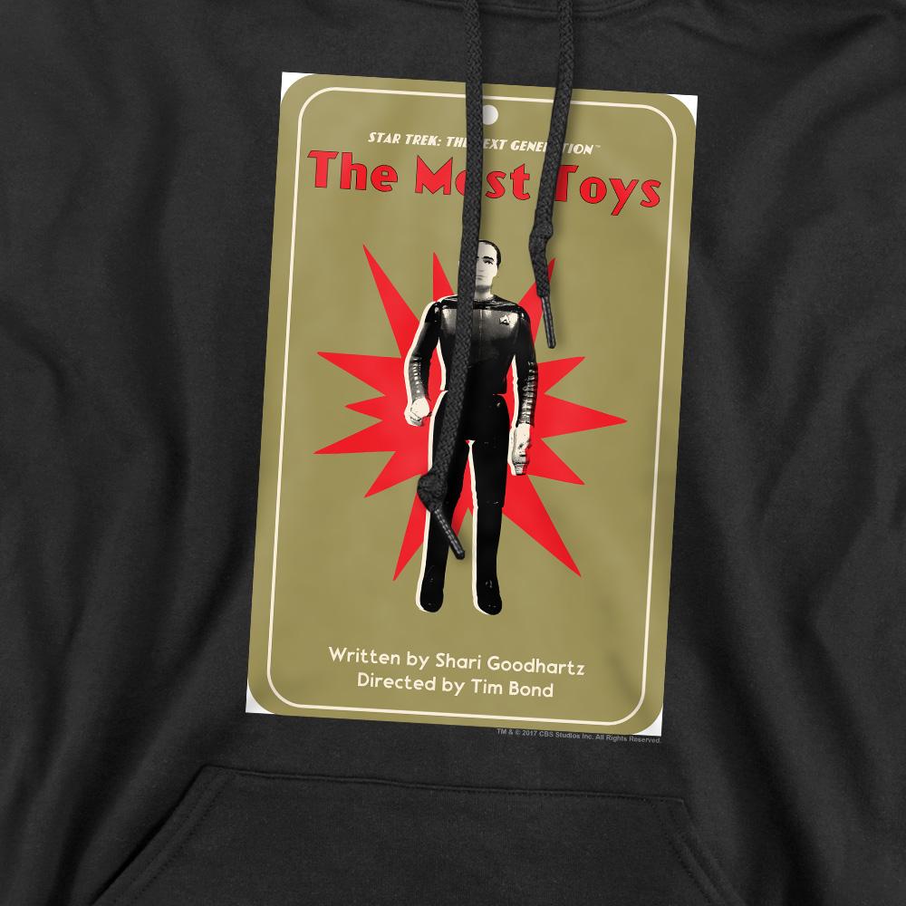 Black - Pack Shot - Star Trek Mens The Next Generation Season 3 Episode 22 Hoodie