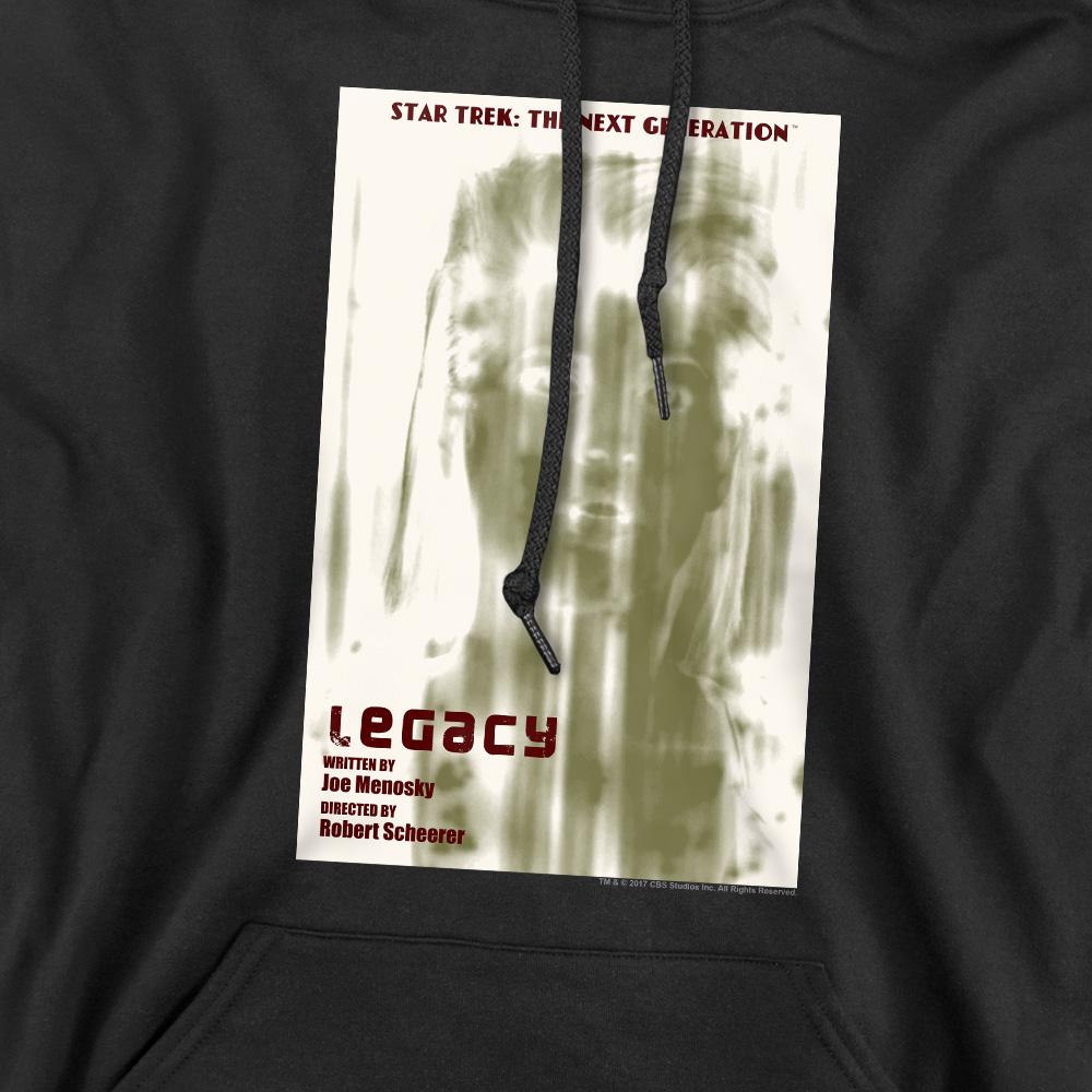 Black - Pack Shot - Star Trek Mens The Next Generation Season 4 Episode 6 Hoodie