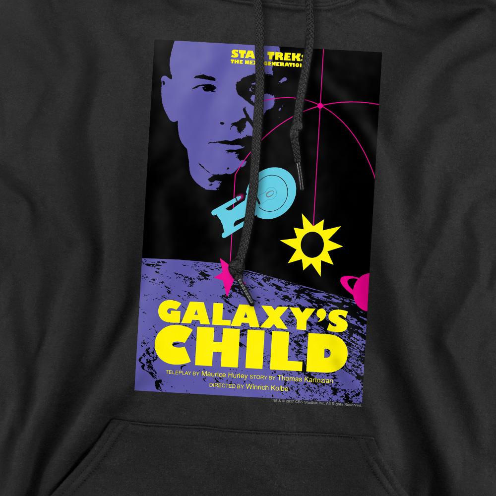 Black - Pack Shot - Star Trek Mens The Next Generation Season 4 Episode 16 Hoodie