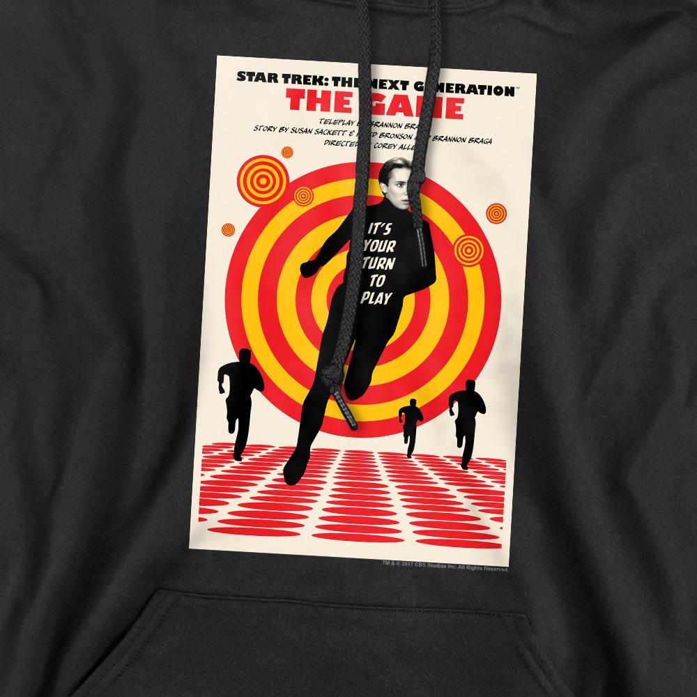 Black - Pack Shot - Star Trek Mens The Next Generation Season 5 Episode 6 Hoodie
