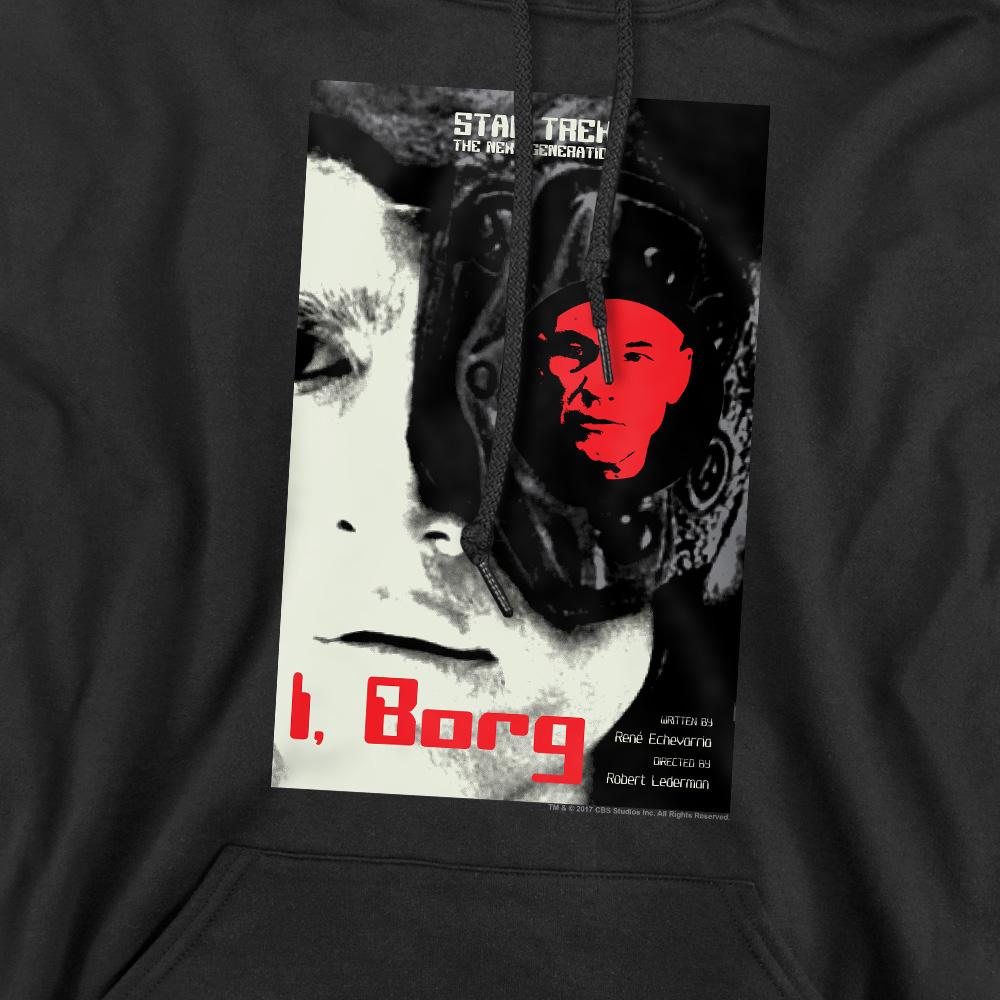 Black - Pack Shot - Star Trek Mens The Next Generation Season 5 Episode 23 Hoodie