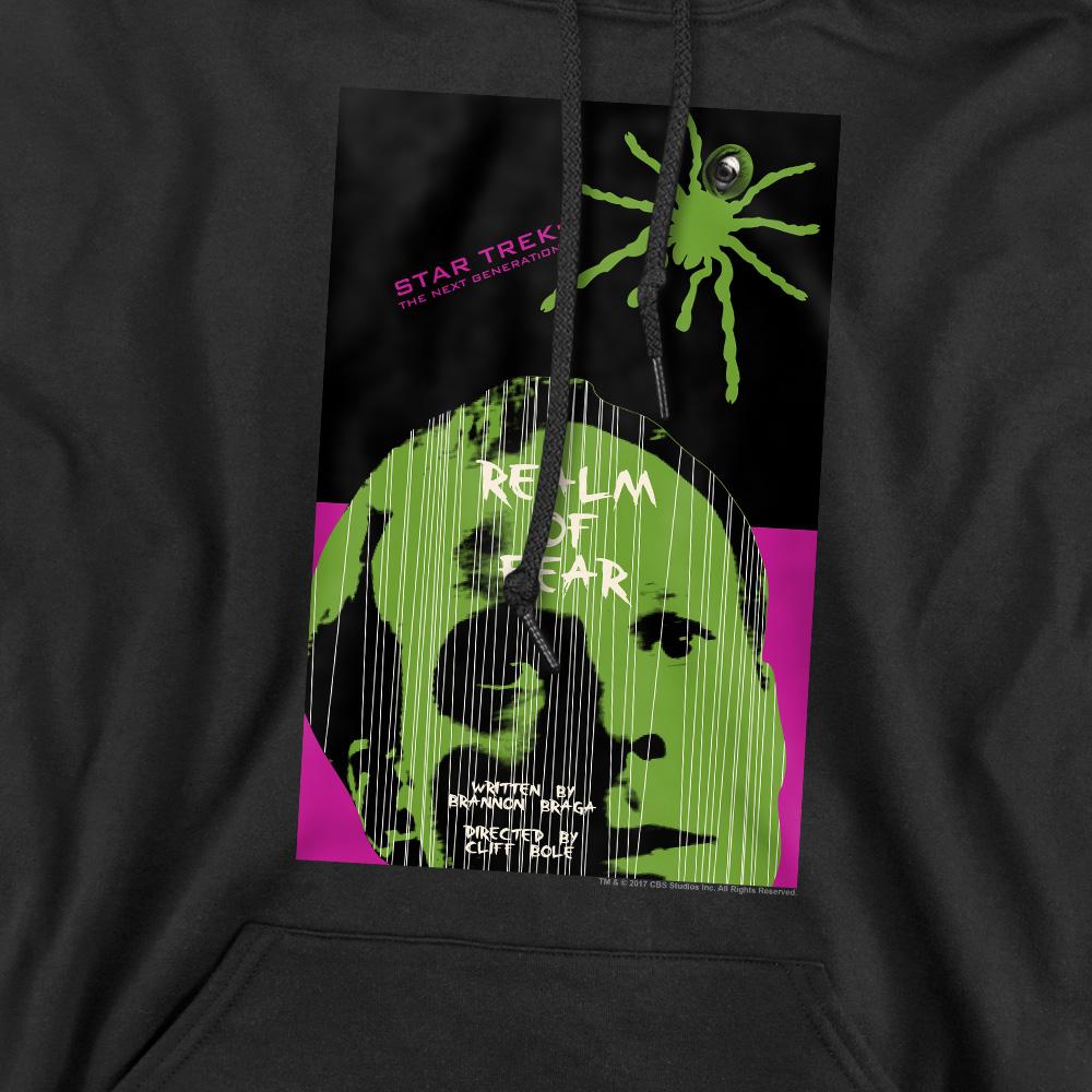 Black - Pack Shot - Star Trek Mens The Next Generation Season 6 Episode 2 Hoodie