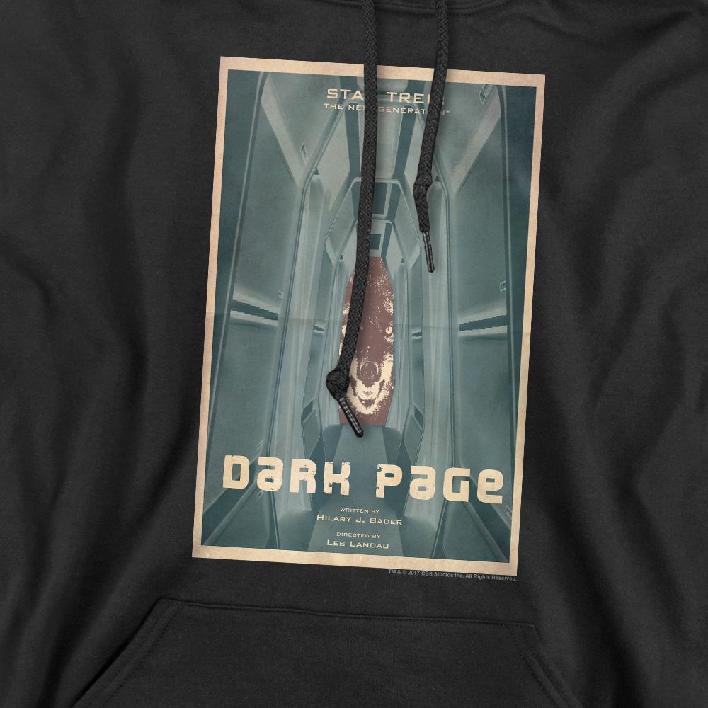 Black - Pack Shot - Star Trek Mens The Next Generation Season 7 Episode 7 Hoodie