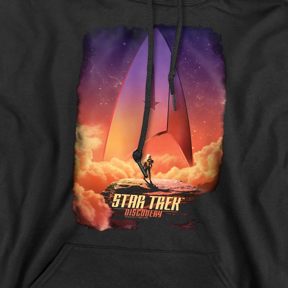 Black - Pack Shot - Star Trek: Discovery Mens The Explorer Hoodie