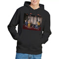 Black - Side - Star Trek Mens Beam Meow Up Hoodie