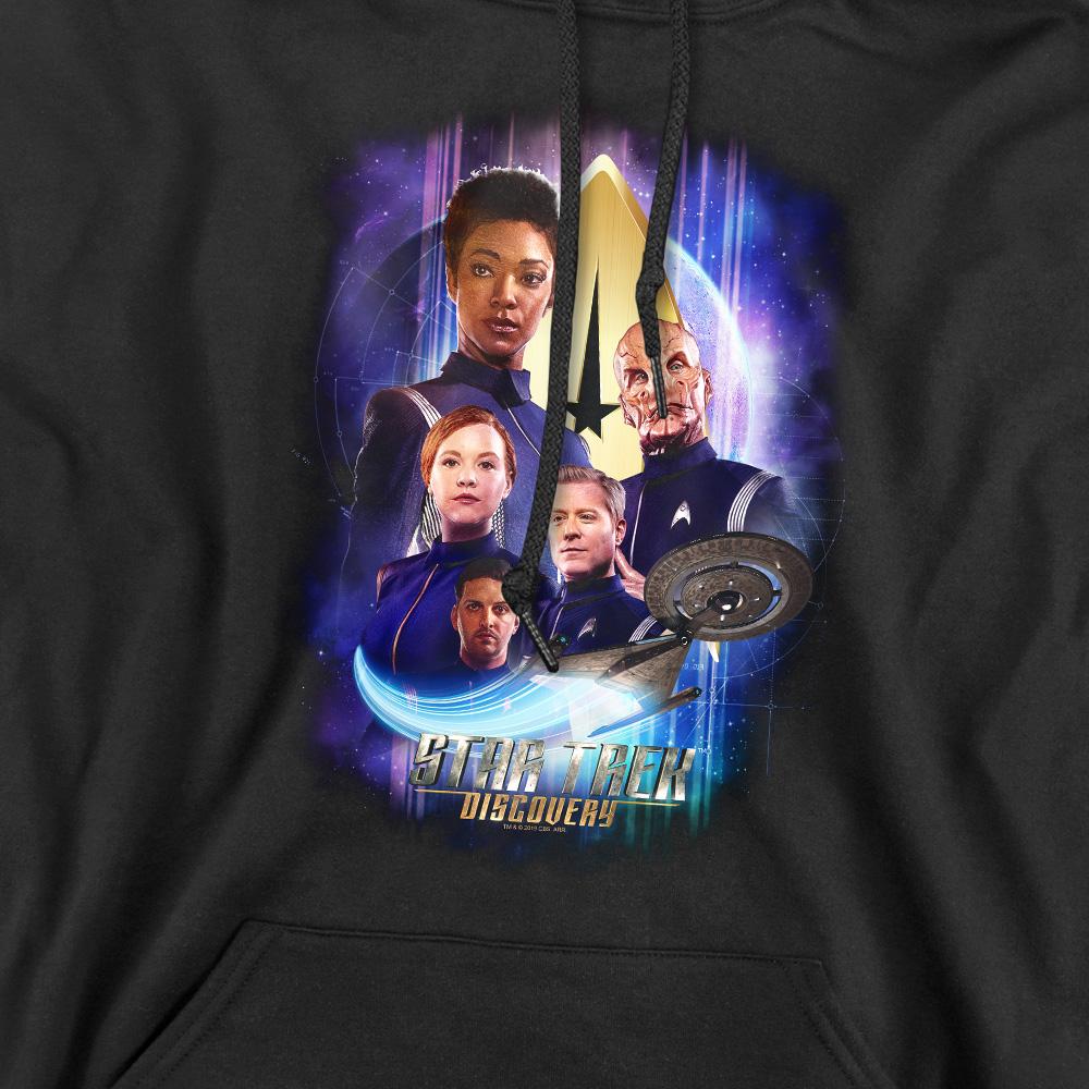 Black - Pack Shot - Star Trek: Discovery Mens Discovery´s Finest Hoodie