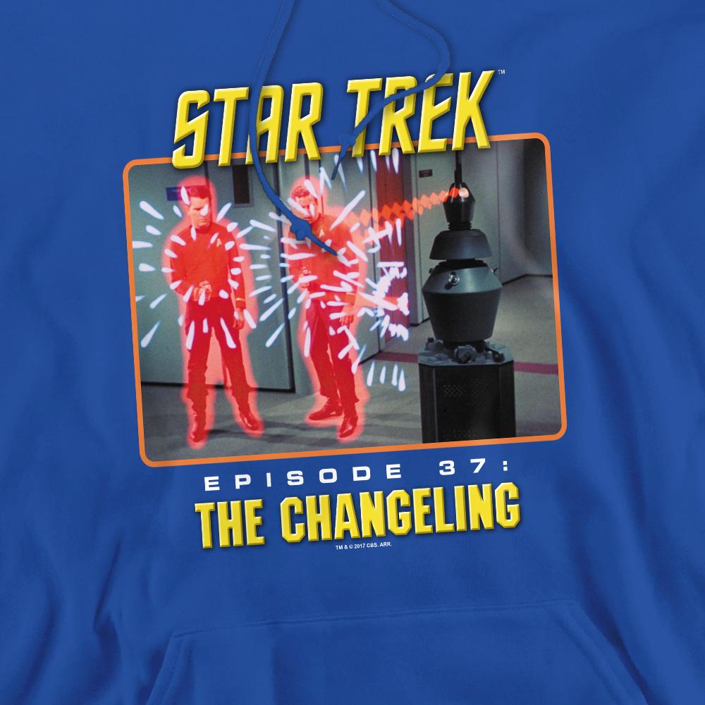 Royal Blue - Pack Shot - Star Trek Mens The Changeling Hoodie