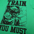 Green-Black - Side - Star Wars Mens Train You Must Yoda T-Shirt