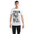 White-Black - Lifestyle - Star Wars Mens Train You Must Yoda T-Shirt