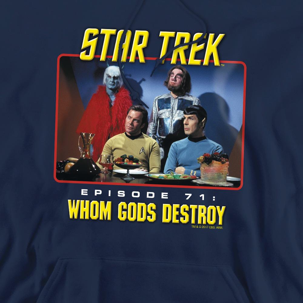 Navy - Pack Shot - Star Trek Mens Episode 71 Hoodie