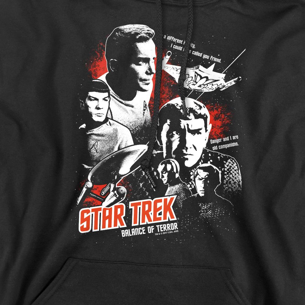 Black - Pack Shot - Star Trek Mens Balance of Terror Hoodie