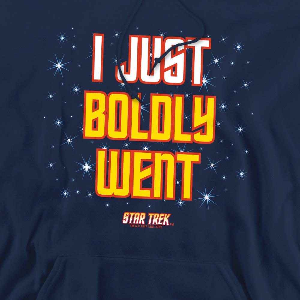 Navy - Pack Shot - Star Trek Mens Boldly Went Hoodie