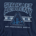 Navy - Pack Shot - Star Trek Mens Starfleet Academy Earth Hoodie