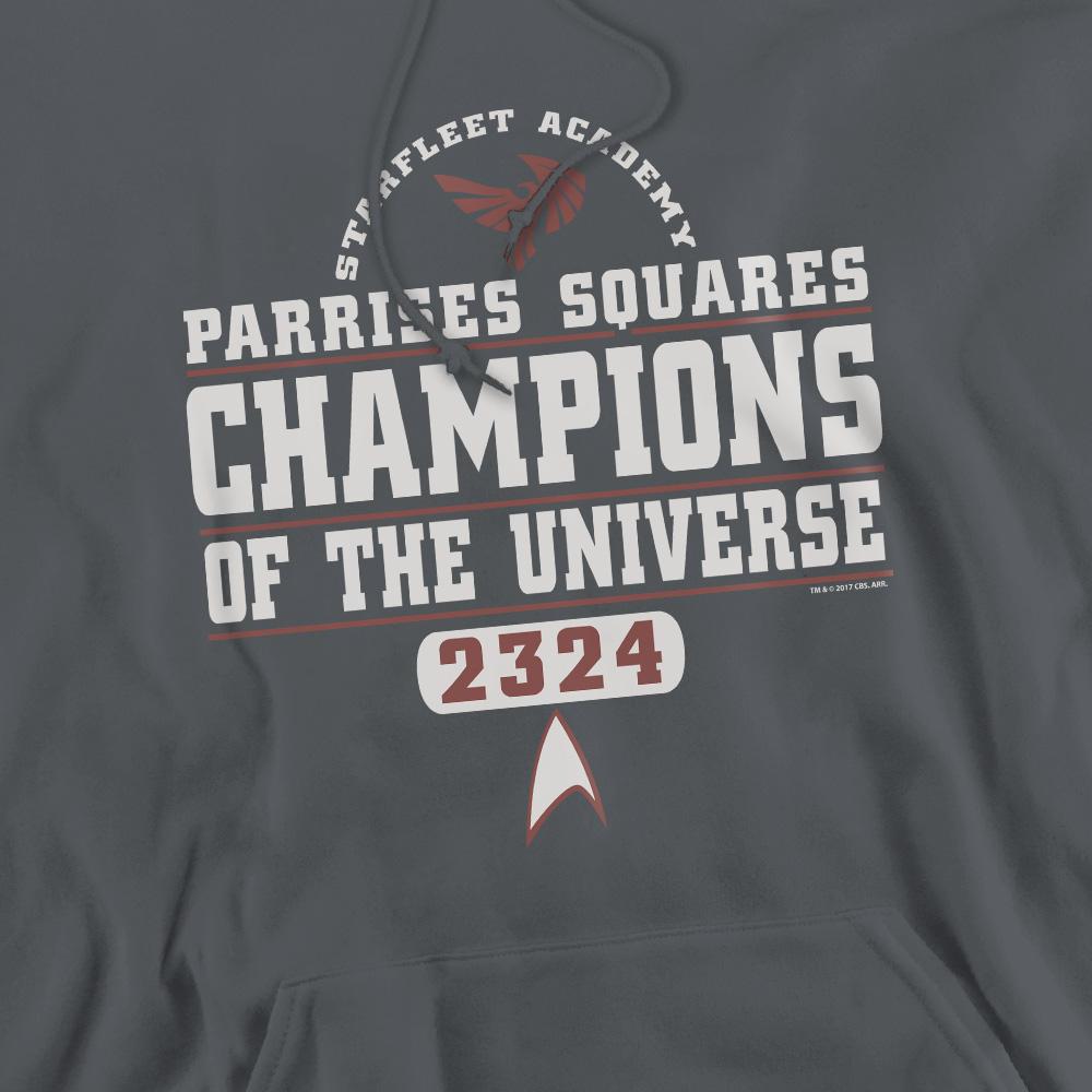Charcoal - Pack Shot - Star Trek Mens Champions Hoodie